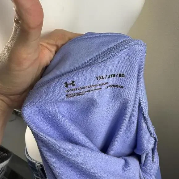 Cute Girls/Womens Under Armour Pullover Size YXL - Picture 4 of 4